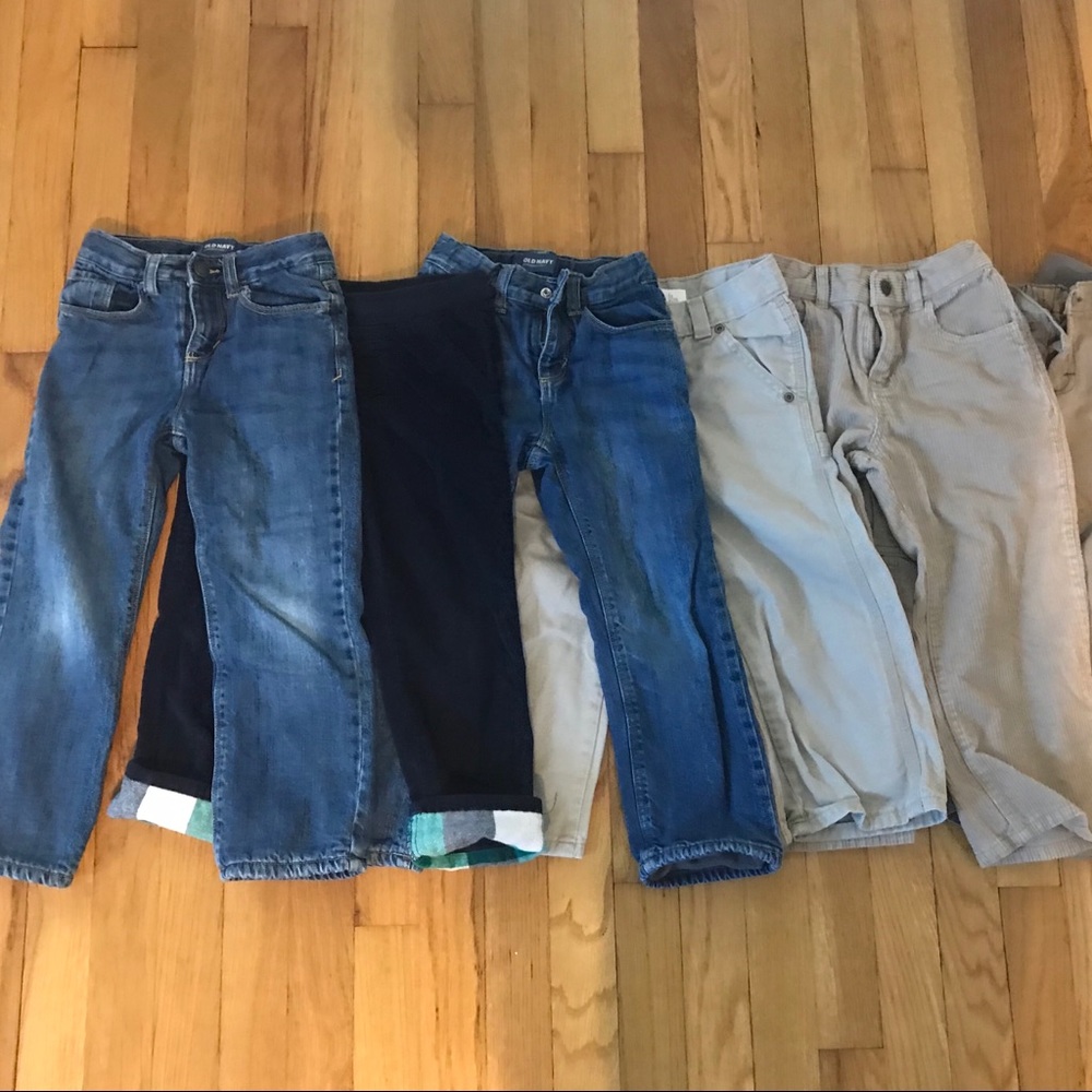 (8 Pairs) Boys 4T Long Pants Lot